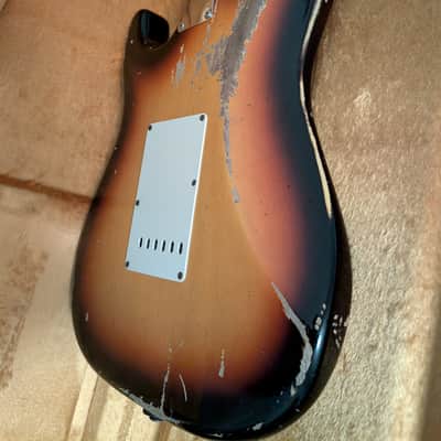 Fender Stratocaster 1960 masterbuilt Dennis Galuszka 2010 - Sunburst image 5