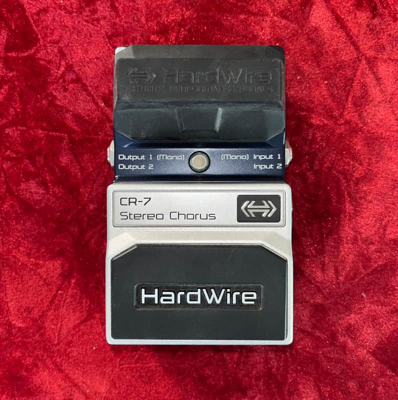 DigiTech Hardwire CR-7 Stereo Chorus 2010s - Silver image 1