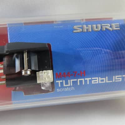 NEW - Shure M44-7-H Turntable Cartridge with N44-7 Stylus & Technics Headshell image 2