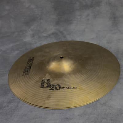 1980s Sabian B20 14" Hi-Hat Pair image 10