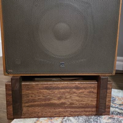 Apex Risers Walnut Speaker Stands image 5