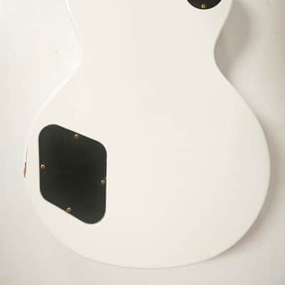 Greco EGB85 White Gold Hardware Made in Japan 1990 LP Type Short Scale Electric Bass Guitar, a4366 image 18