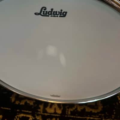 Ludwig LM402B Supraphonic 6.5x14" 10-Lug Aluminum Snare Drum - Chrome-Plated image 5