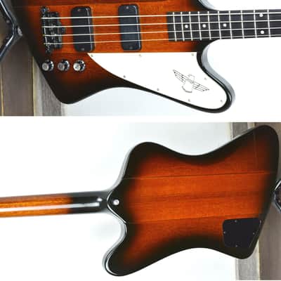 GIBSON thunderbird IV sunburst 1996 ebony Fretboard, RARE USA import image 2