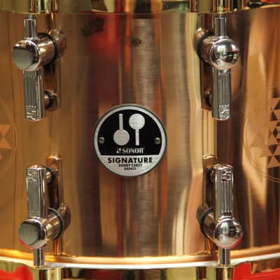 Sonor 8x14" Danny Carey Signature Bronze Snare Drum image 2