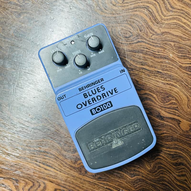 2000s Behringer BO100 Blues Overdrive Blue