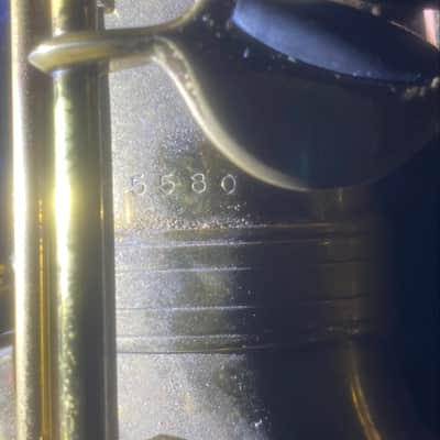 Buffet Crampon Dynaction alto saxophone 1958 Brass image 6