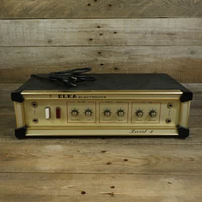 ELKA Electronics Reverb III (Dizzy Tone, Vibrato, Reverb) including footcontroller vintage rare collectible image 2