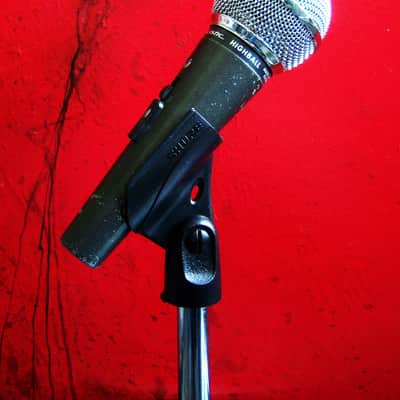 Vintage 1980's Realistic Highball / Radio Shack / Shure SM58 Handheld Cardioid Dynamic Microphone Low Z w accessories # 5 image 9