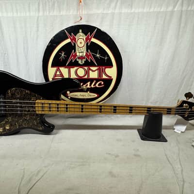 Sandberg California Ida Nielsen Signature 4-string Bass - Soft Aged Black / Birdseye Maple neck image 1