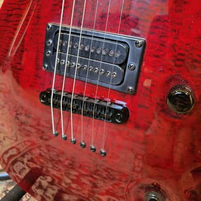 Carvin CT6 Electric Guitar - Deep Red W/ HSC (C016-44) image 7