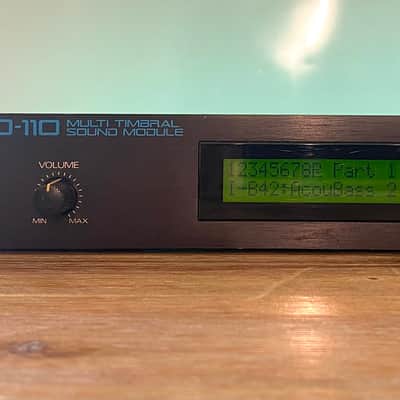 Roland U-110 PCM Sound Module 90’s + memory card 100% fully working order image 2