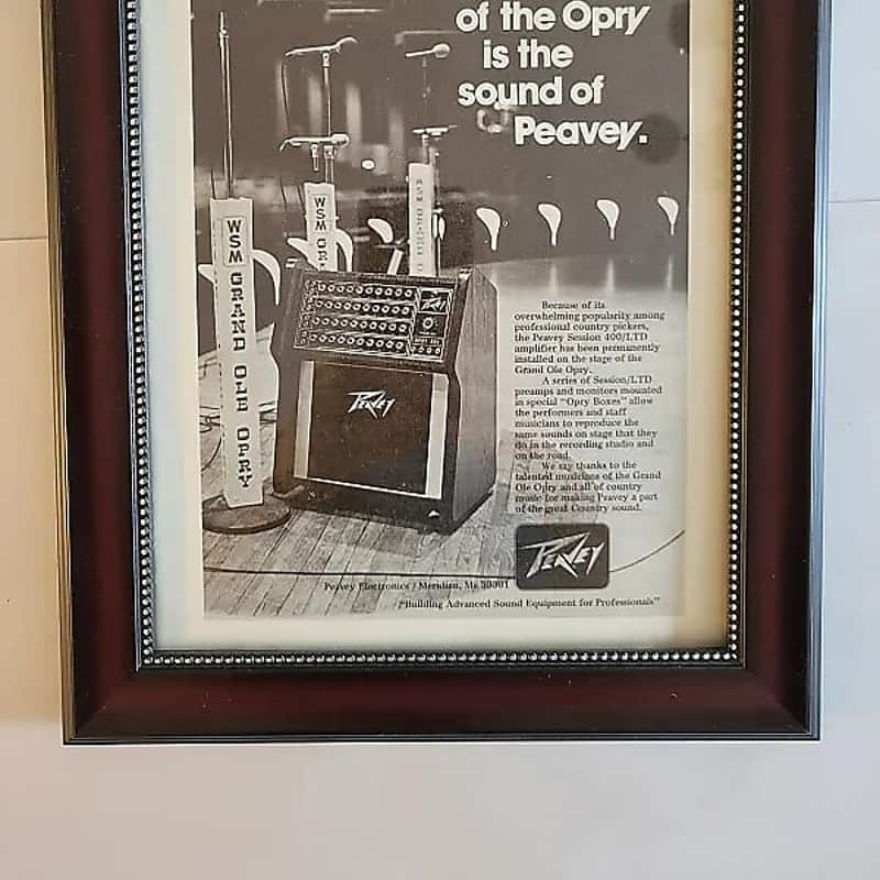 1976 Peavey Grand Ole opry Bw