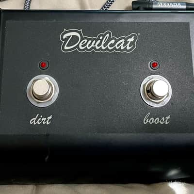 Devilcat Francine 30 Watt Class A Guitar Amp Head USA 2017 Black Crinkle Bullet Finish image 9