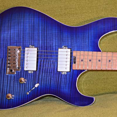 Cort G290 FAT II 2023 - Bright Blue Burst image 2