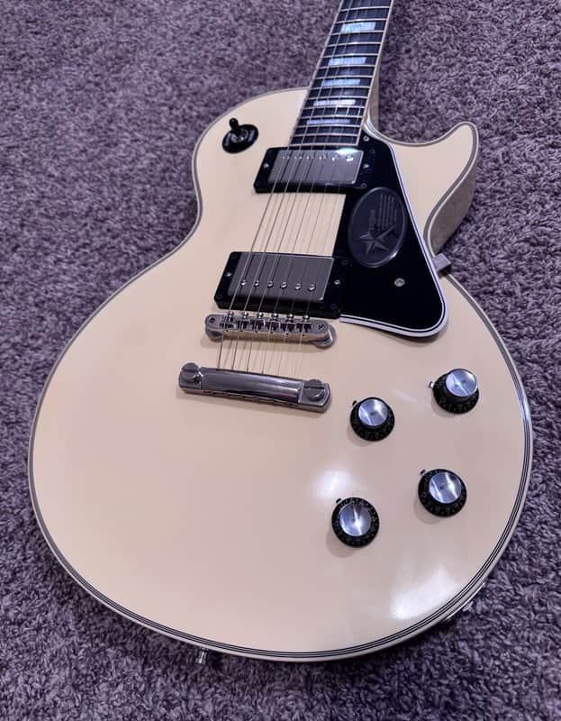 2011 Gibson Custom Shop '68 Les Paul Custom Reissue Alpine White Cream Nickel Hardware Excellent🔥 image 1