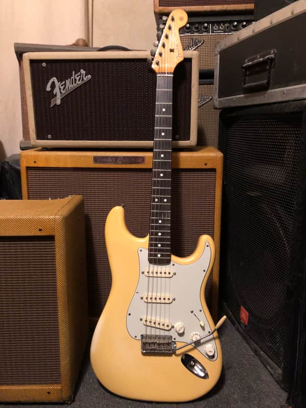 Fender Stratocaster American Vintage Re Issue (AVRI) 62' 1987 Olympic White image 1