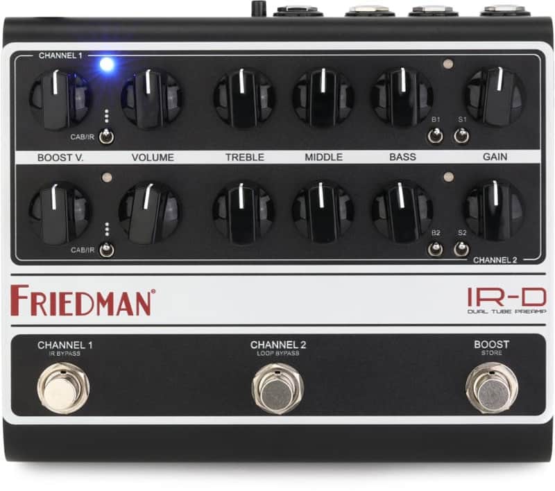 Friedman IR-D Dual Tube Preamp and DI Pedal (IR-Dd1) image 1