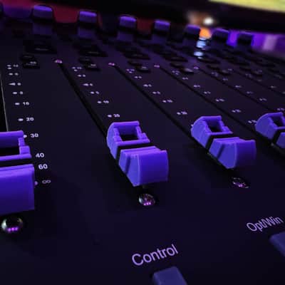 Avid S1 - Knob/Fader Kit (Black/Lavender) image 7