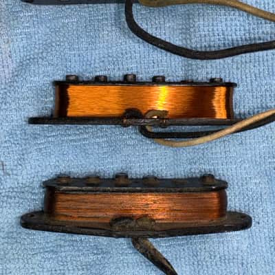 Vintage Original Fender 1954 Stratocaster Pickups image 2