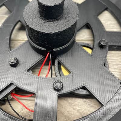 Cadence Drum Studio 8" Trigger Cage For Easy Conversion of Acoustic To Electronic Drums "Aka Trigger Plate, Trigger Basket" image 4