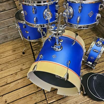 Drum Kit Dixon Jet Set Plus Street Play Blue USED! RKDIX161025 image 2