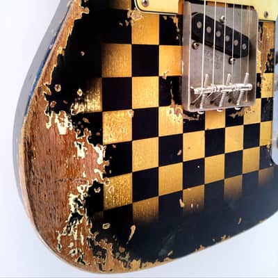 2025 Tele Partscaster 2025 - Relic Checkerboard image 8