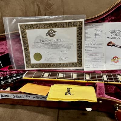 Gibson Custom Shop Historic Collection '59 Les Paul Standard Flametop Reissue 2002 - Heritage Cherry Sunburst image 6