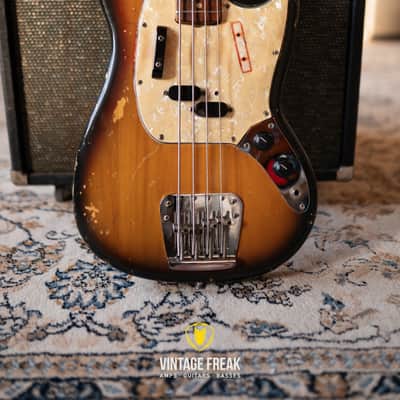 Fender Mustang Bass 1971 - Sunburst image 2