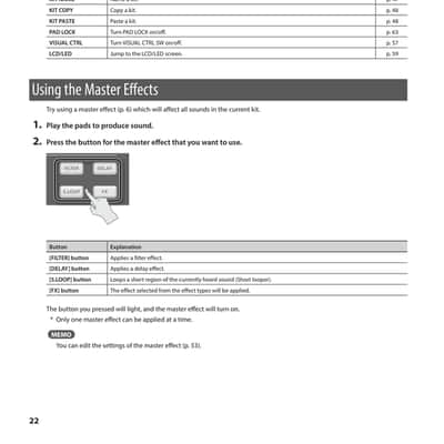 Roland SPD-SX — 4 in 1 Owners Manual Guide Instructions — 100 Pages — USA Made image 8