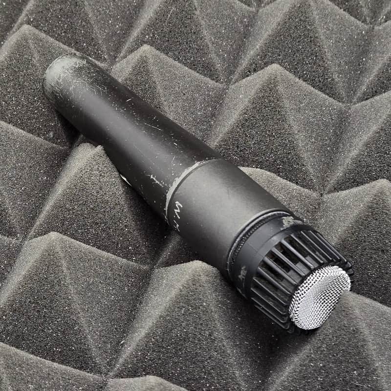 Shure Unidyne III SM57 Cardioid Dynamic Microphone 1970s - Black image 1