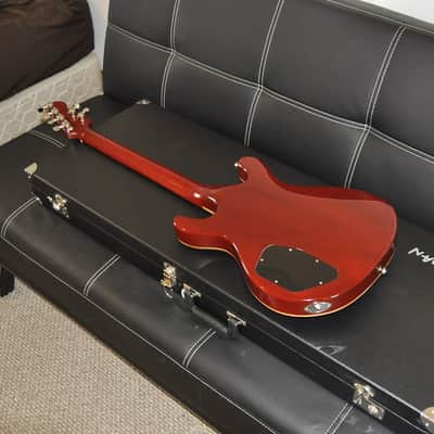 Luman Double Cutaway Vintage Amber image 10