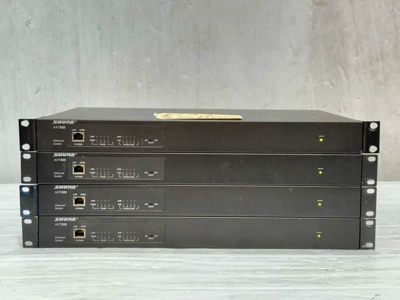 Shure AXT620 Axient Roadrack Ethernet Switch #6143 (One) THS image 1