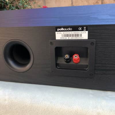 Polk Audio Monitor CS1 Series II Center Polk Audio Monitor CS1 Series II Center Channel Speaker Black. Tested. Excellent image 7