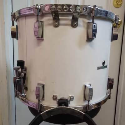 Remo QUADURA Marching Snare Drum - White image 2