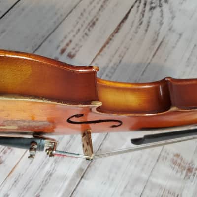 Lignatone 1/2 size Violin with Glasser bow and case image 24