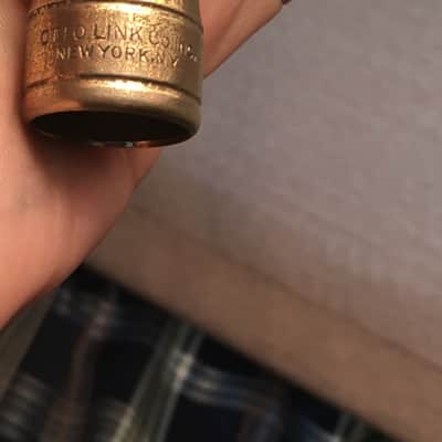 EXCELLENT ORIGINAL TENOR OTTO LINK TONE MASTER 4 CIRCA 1940-46 SAXOPHONE MOUTHPIECE GREAT PLAYERS USED THE MODEL FREE SHIP image 6