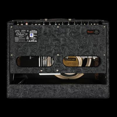 Fender Limited Edition 30th Anniversary Hot Rod Deluxe Black Western Guitar Amp Combo image 2