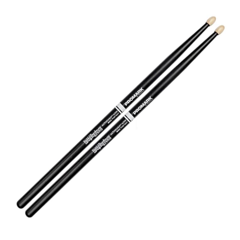 Pro-Mark TXMP420XW-AG Mike Portnoy Signature ActiveGrip 420X Hickory Oval Wood Tip Drum Sticks image 1