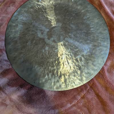 Han Chi  22in Authentic Chinese Wind Gong W/ Zildjian Cymbal bag! image 4