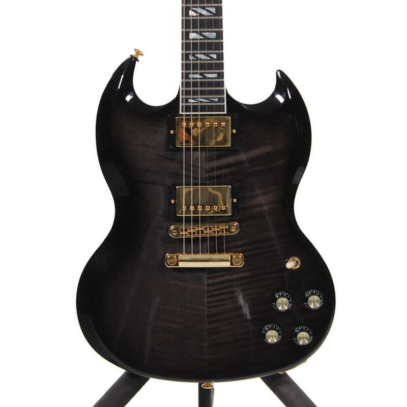 Used Gibson SG SUPREME SG Type Electric Guitar Silver/Gray 6-String image 1