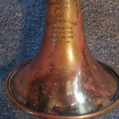 Post-War Besson Brevete Bb Trumpet With Case image 3