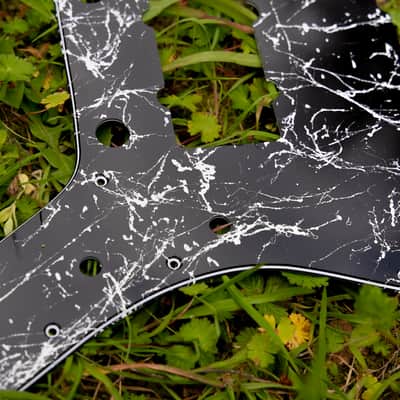 Fender Jazzmaster pickguard MIJ made in japan crafted marbla black image 3