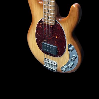 Ernie Ball Music Man Stingray 4 H Special, Hot Honey / Roasted Maple 8.4 LBS *IN STOCK* image 5