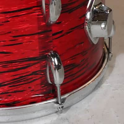 Pearl 9x13" MIJ Rack Tom Drum Red Pearl Vintage 1970's image 3