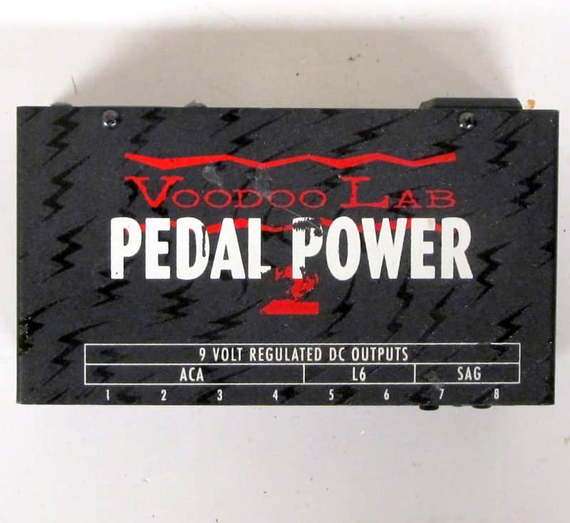 Used Voodoo Lab Pedal Power 2 Isolated Pedalboard Power Supply W/ Cables VGC image 1