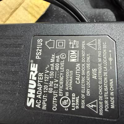 Shure Instrument Wireless System PGX1 PGX4 receiver and transmitter Guitar Bass image 9