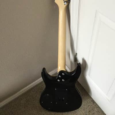 Washburn RX-25 With Floyd Rose 2010 - Flame Black Sunburst (Red