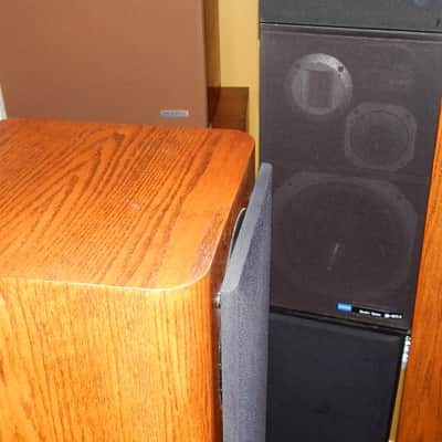 Infinity RS1b vintage speakers RIBBON CABINETS ONLY!!! image 5