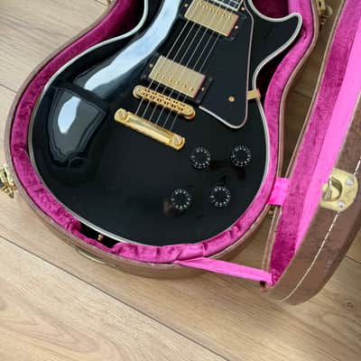 Gibson Les Paul Custom with Gold Hardware 2012 - 2018 - Ebony image 3